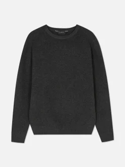 Ribbed Crew Neck Sweater|Primark Outlet