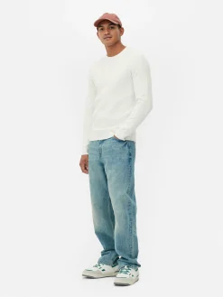 Ribbed Crew Neck Sweater|Primark Sale