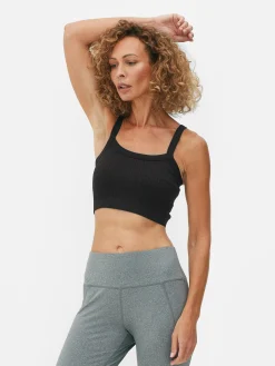Ribbed Crop Top|Primark New