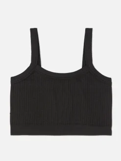 Ribbed Crop Top|Primark New