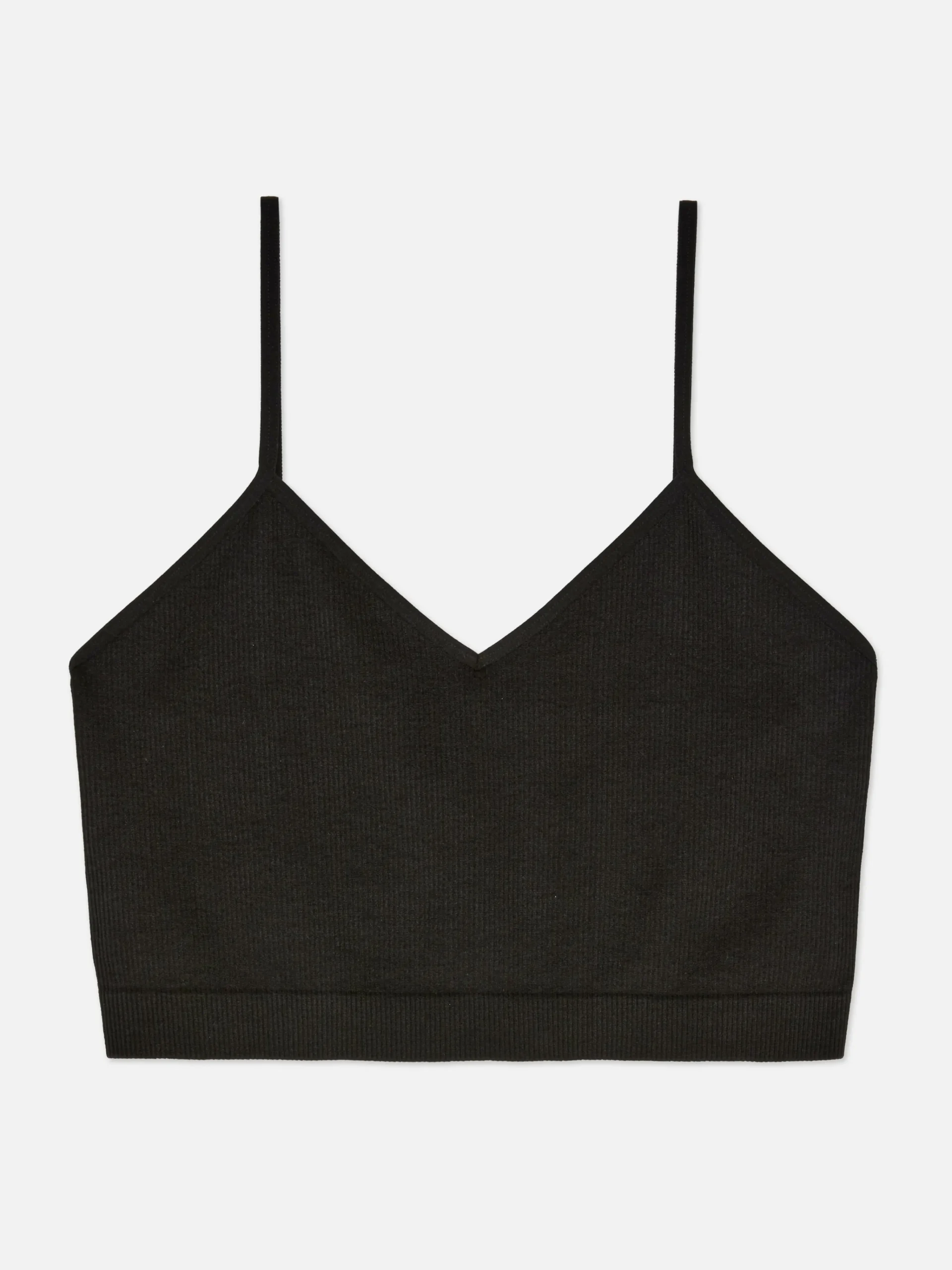 Ribbed Cropped Cami Pajama Top|Primark Hot