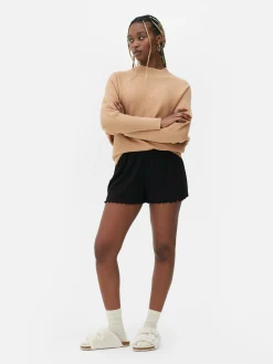 Ribbed Jersey Lounge Shorts|Primark Sale