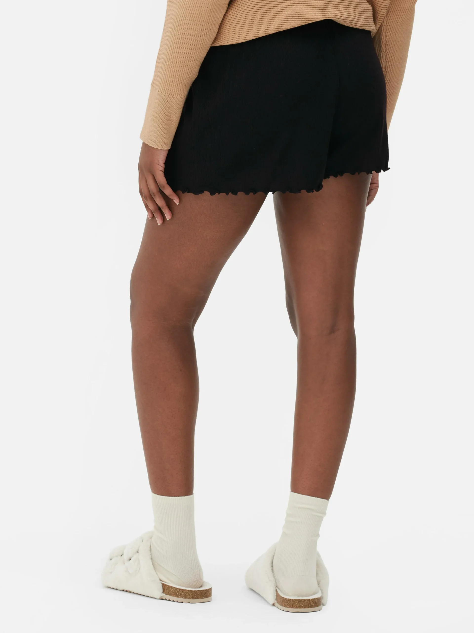 Ribbed Jersey Lounge Shorts|Primark Sale