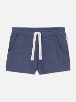 Ribbed Jersey Pajama Shorts|Primark