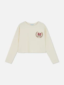 Ribbed Long Sleeve T-Shirt|Primark Clearance