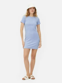 Ribbed Mini Dress|Primark Clearance