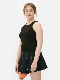 Ribbed Racerback Tank|Primark Best