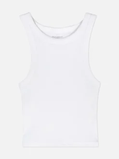 Ribbed Racerback Tank|Primark Hot