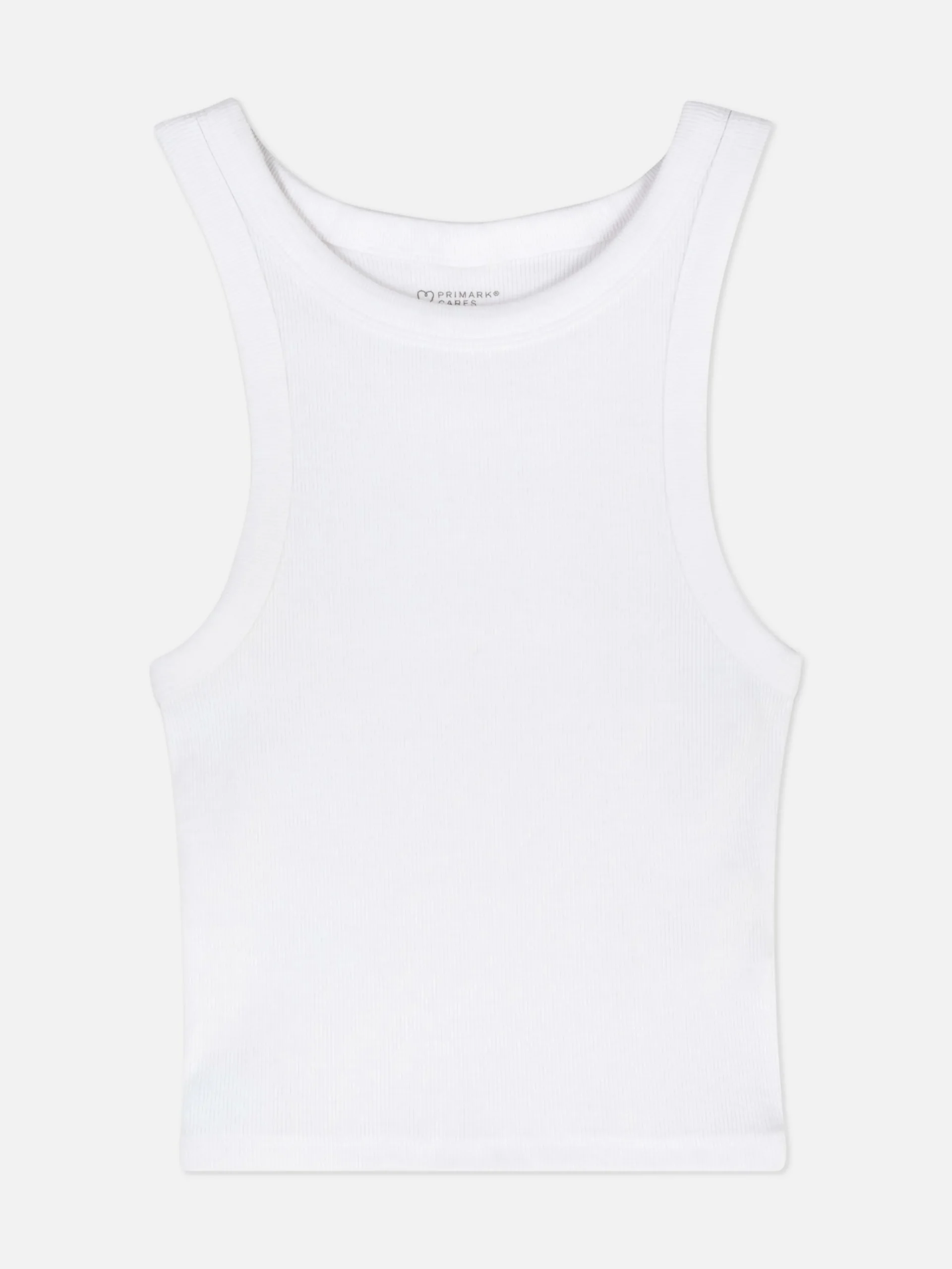 Ribbed Racerback Tank|Primark Hot