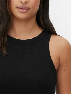 Ribbed Racerback Tank|Primark Sale