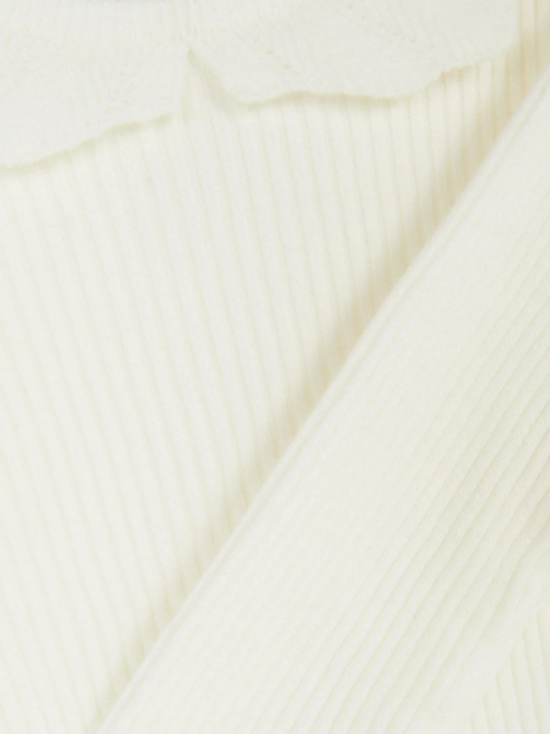 Ribbed Ruffle Collar Sweater|Primark Hot