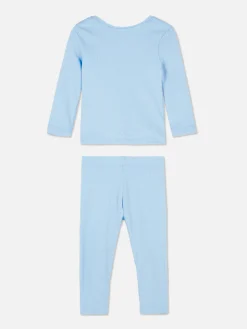 Ribbed T-Shirt And Leggings Set|Primark Hot