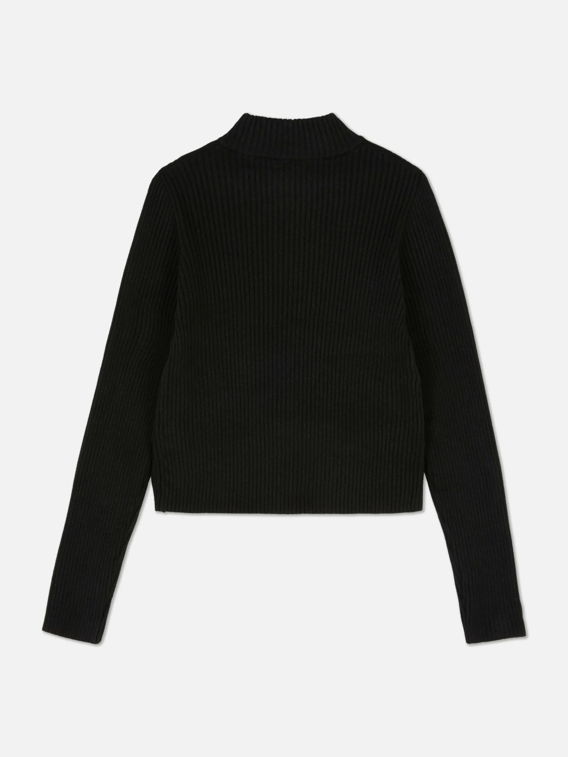 Ribbed Zip Cardigan|Primark Hot