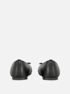 Ribbon Detail Ballerinas|Primark