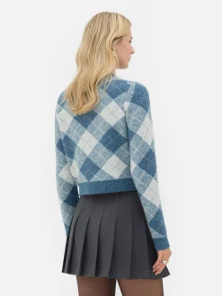 Rita Ora Argyle Sweater|Primark Online