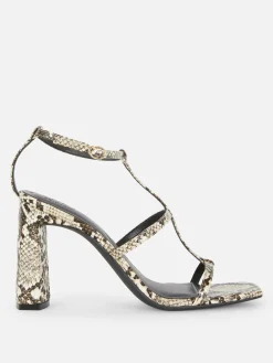 Rita Ora Block Heel T-Bar Sandals|Primark Sale