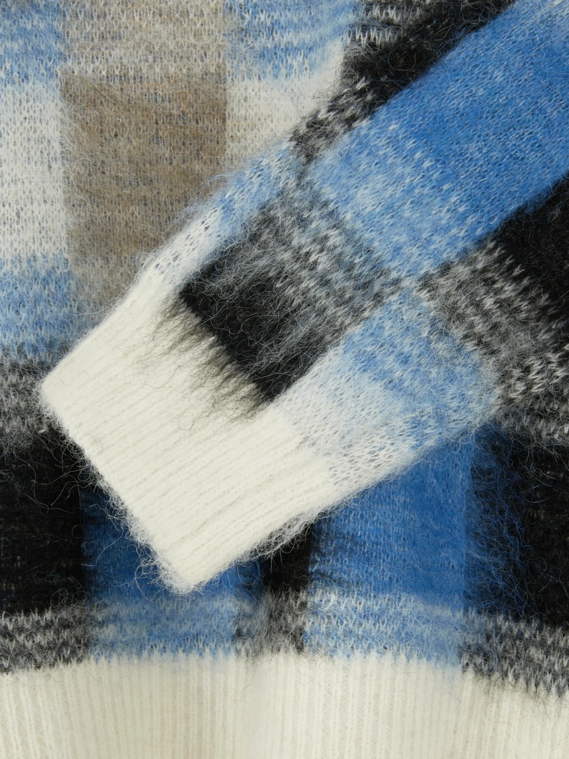 Rita Ora Brushed Check Pullover|Primark Clearance