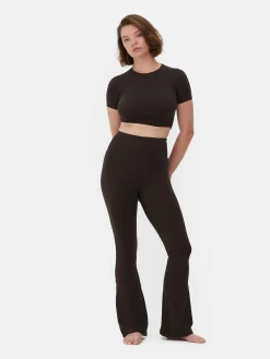Rita Ora Buttery Soft Cropped Sports Top|Primark New