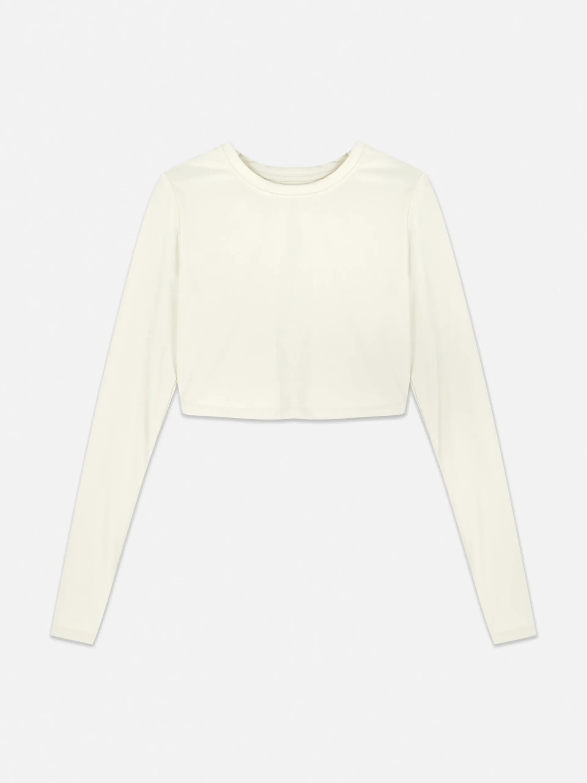Rita Ora Buttery Soft Long Sleeve Sports Crop Top|Primark New