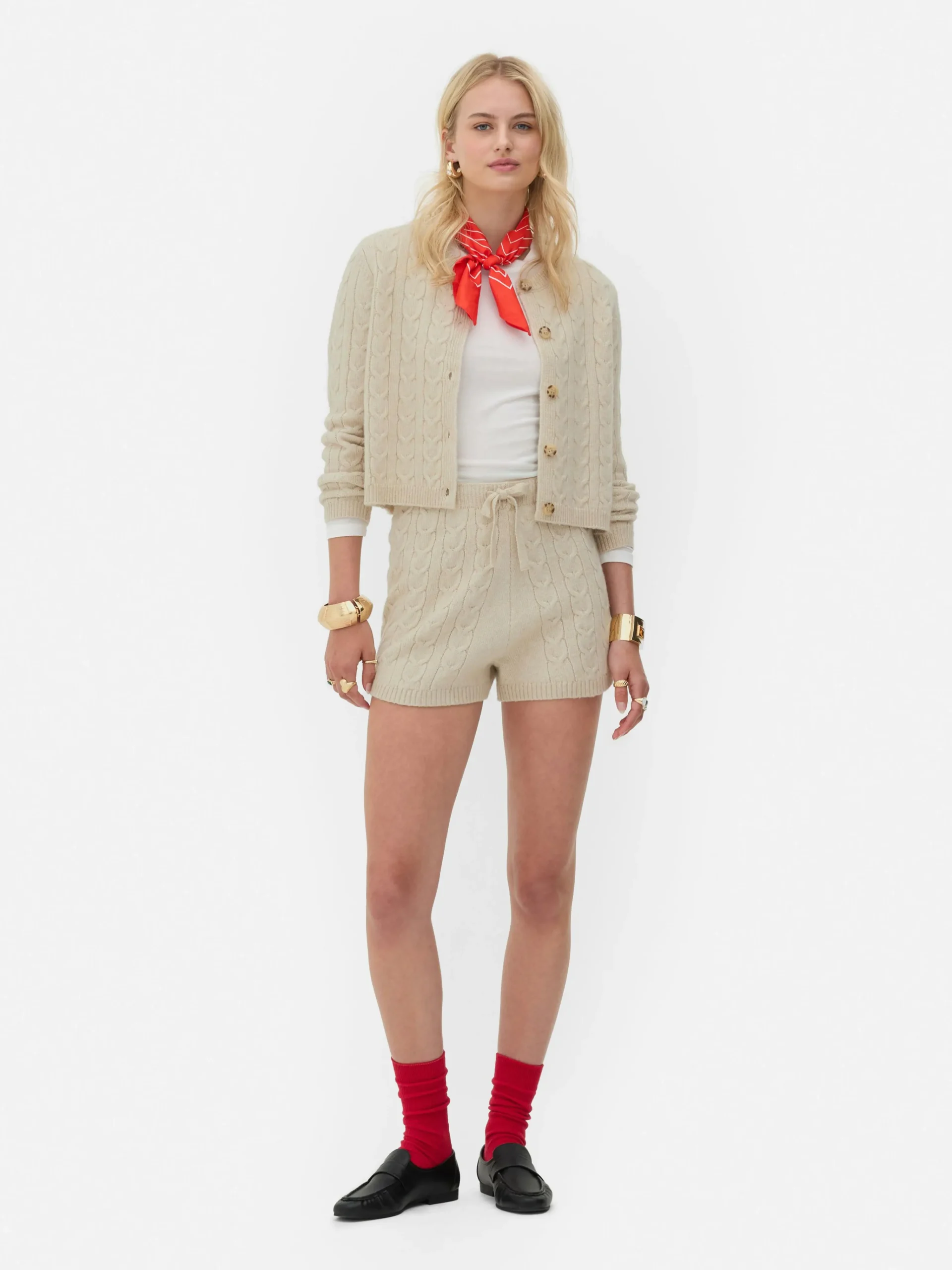 Rita Ora Cable Knit Cardigan|Primark New