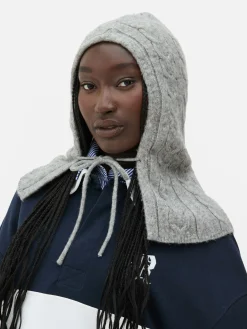 Rita Ora Cable Knit Hood|Primark Outlet