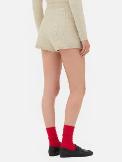 Rita Ora Cable Knit Shorts|Primark Discount