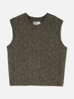 Rita Ora Cable Knit Vest|Primark Best