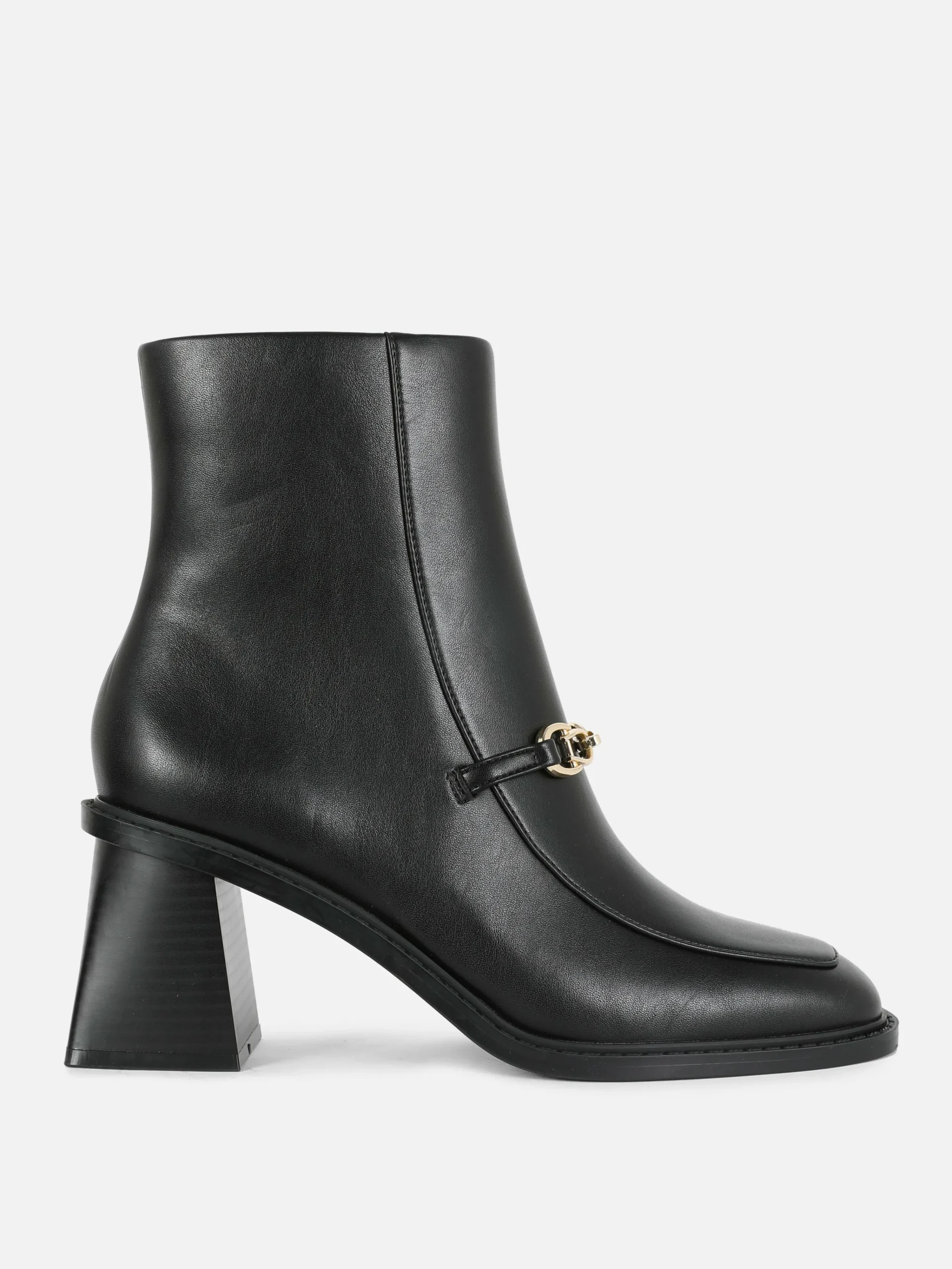 Rita Ora Chain Detail Block Heel Boots|Primark Discount