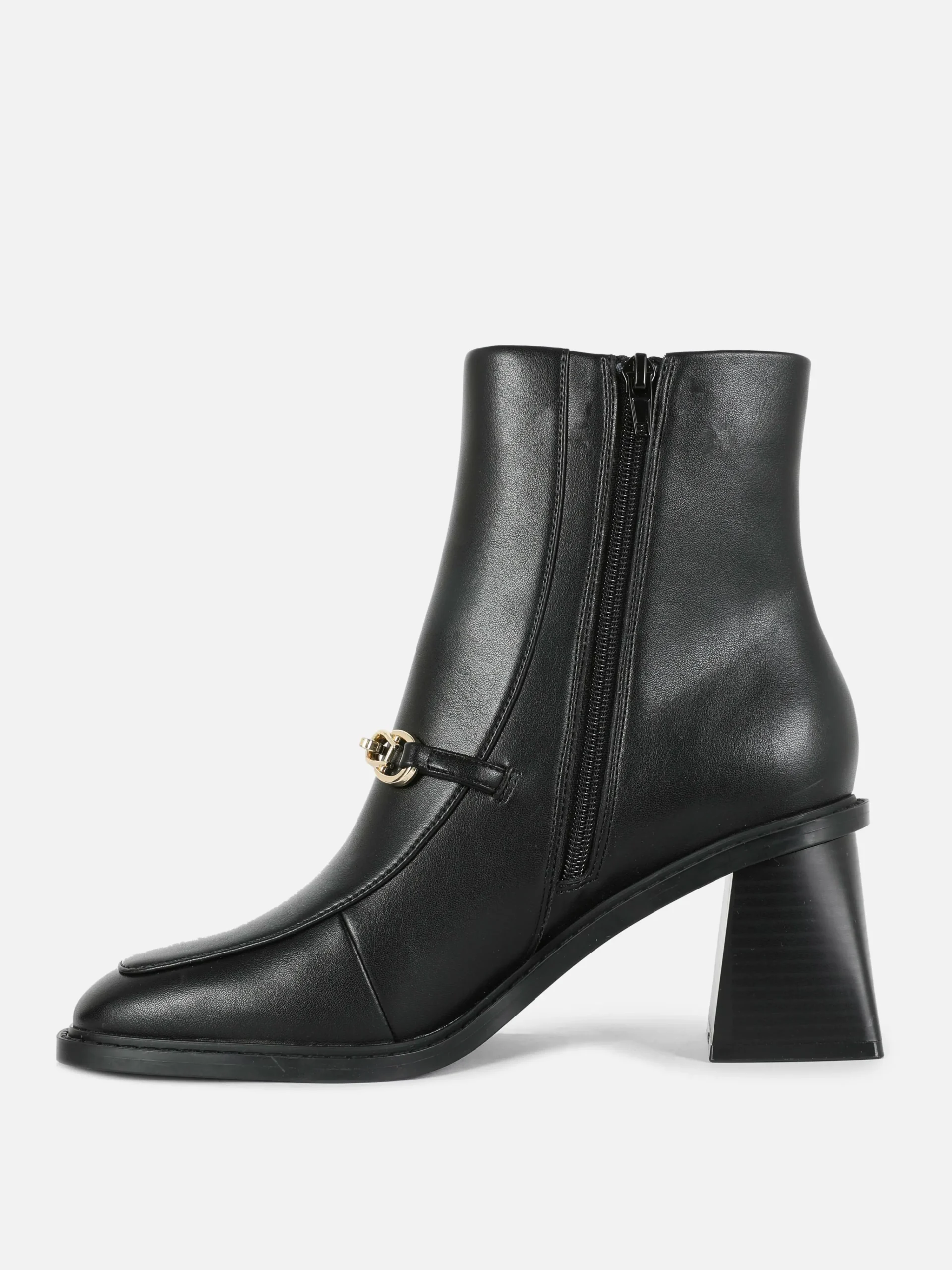 Rita Ora Chain Detail Block Heel Boots|Primark Discount