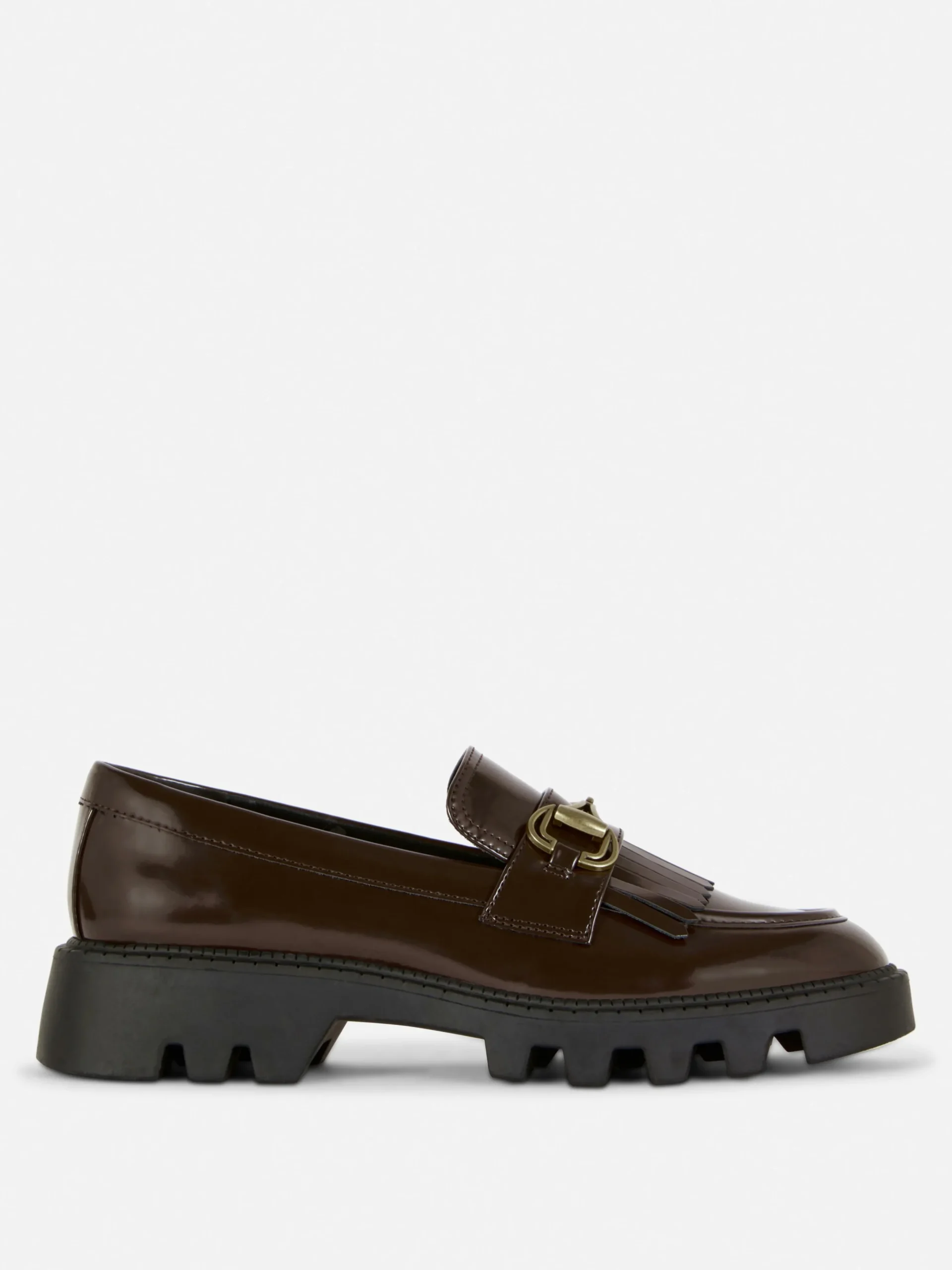 Rita Ora Chunky Kiltie Loafers|Primark Discount