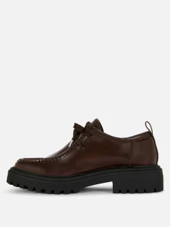 Rita Ora Chunky Lace-Up Loafers|Primark Discount