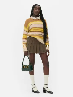 Rita Ora Corduroy Mini Skirt|Primark New