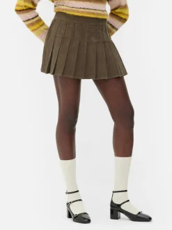 Rita Ora Corduroy Mini Skirt|Primark New