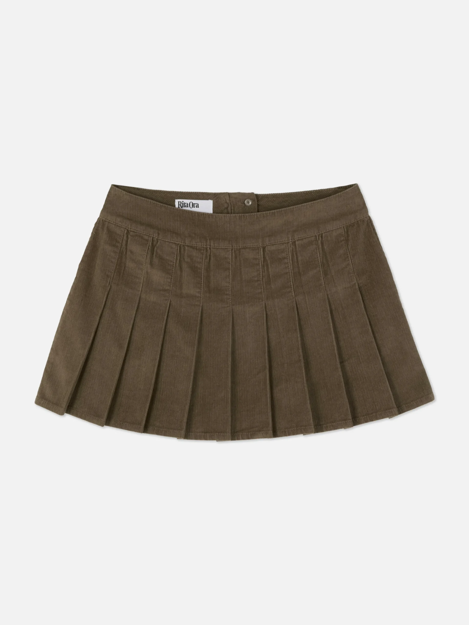 Rita Ora Corduroy Mini Skirt|Primark New