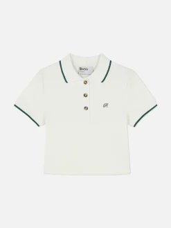 Rita Ora Cropped Polo Shirt|Primark Outlet