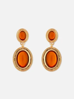 Rita Ora Faux Gemstone Drop Earrings|Primark Hot