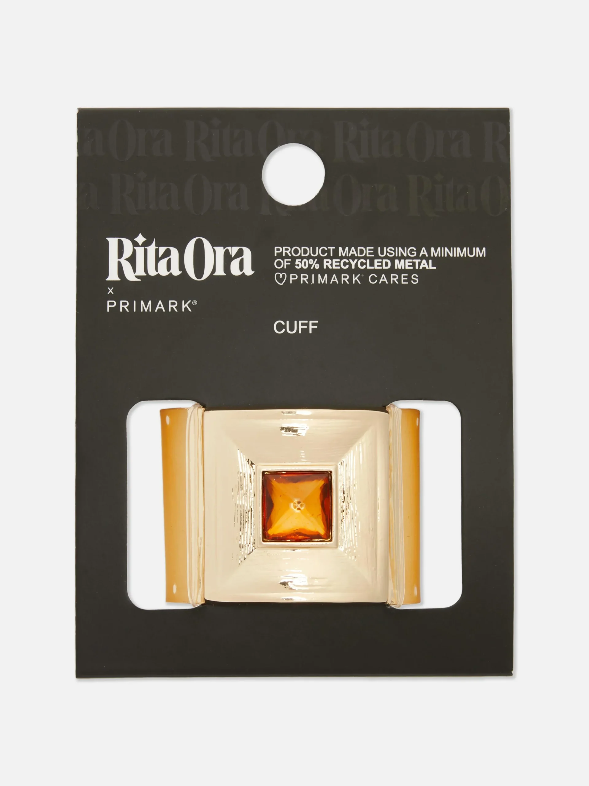 Rita Ora Faux Gemstone Stud Cuff|Primark Hot