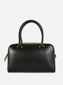 Rita Ora Faux Leather Bowling Bag|Primark Clearance