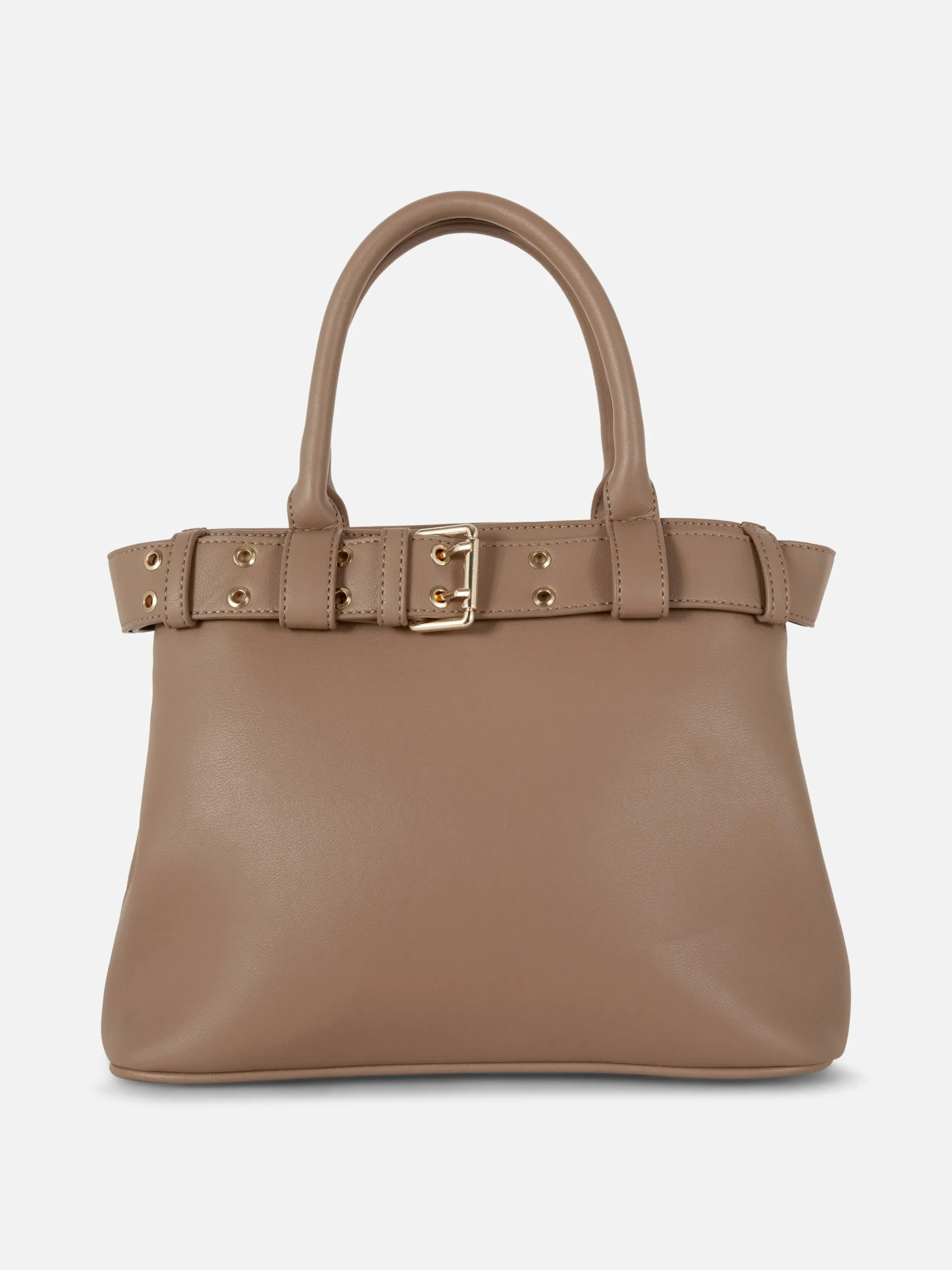 Rita Ora Faux Leather Buckle Tote|Primark Clearance