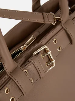 Rita Ora Faux Leather Buckle Tote|Primark Clearance