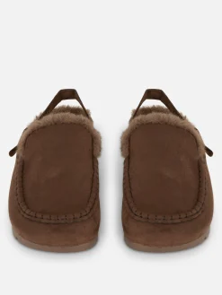 Rita Ora Faux Suede Slingback Loafers|Primark Discount