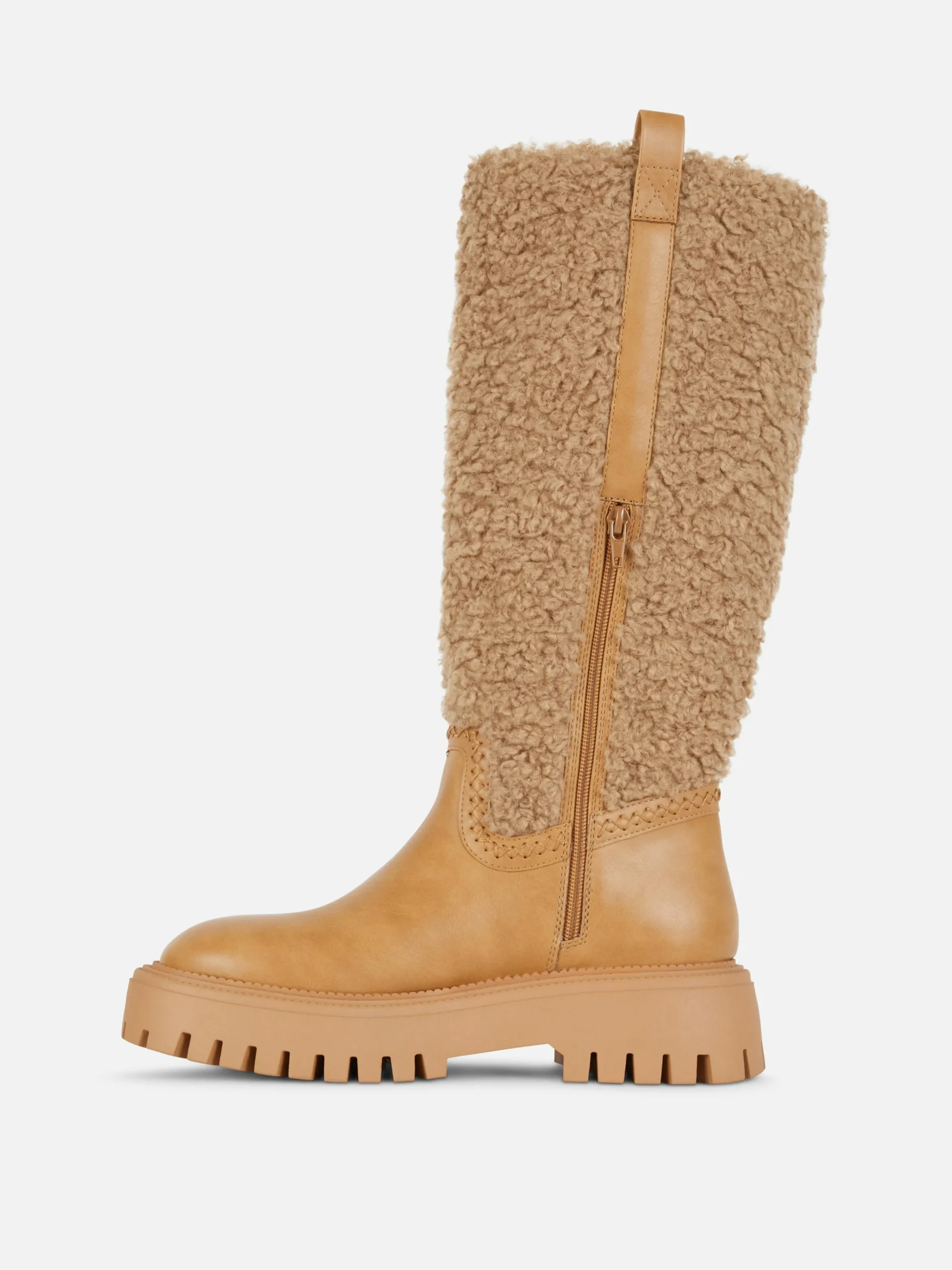 Rita Ora Fleece Knee High Boots|Primark Sale