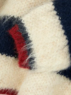 Rita Ora Fluffy Striped Sweater|Primark Sale