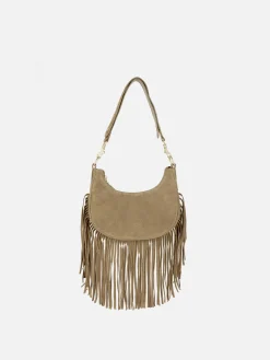 Rita Ora Fringed Suede Shoulder Bag|Primark Discount