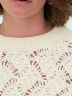 Rita Ora Open Stitch Cable Knit Sweater|Primark Outlet