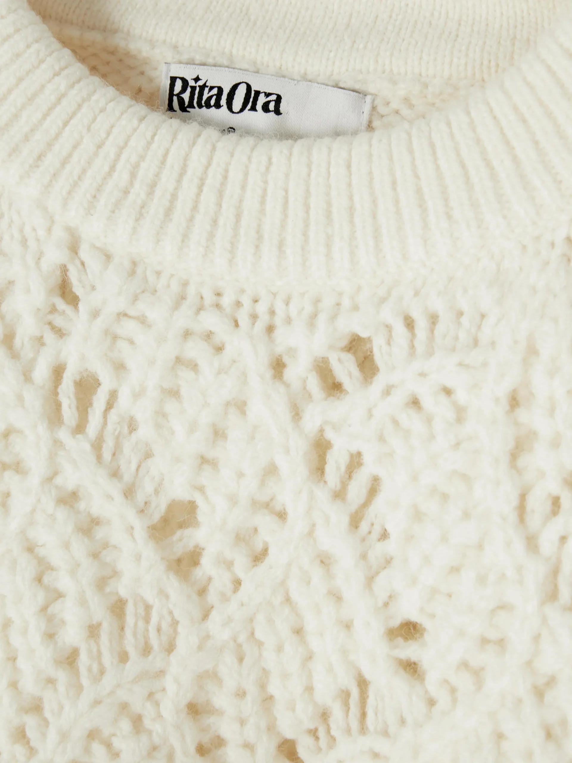 Rita Ora Open Stitch Cable Knit Sweater|Primark Outlet