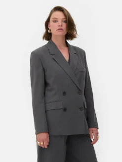 Rita Ora Oversized Double-Breasted Blazer|Primark Sale