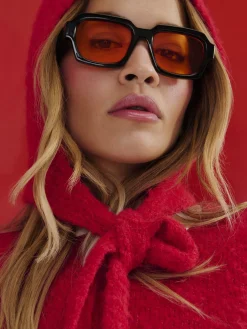 Rita Ora Retro Tinted Sunglasses|Primark