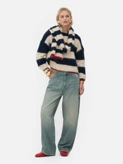 Rita Ora Ripped Dad Jeans|Primark Hot
