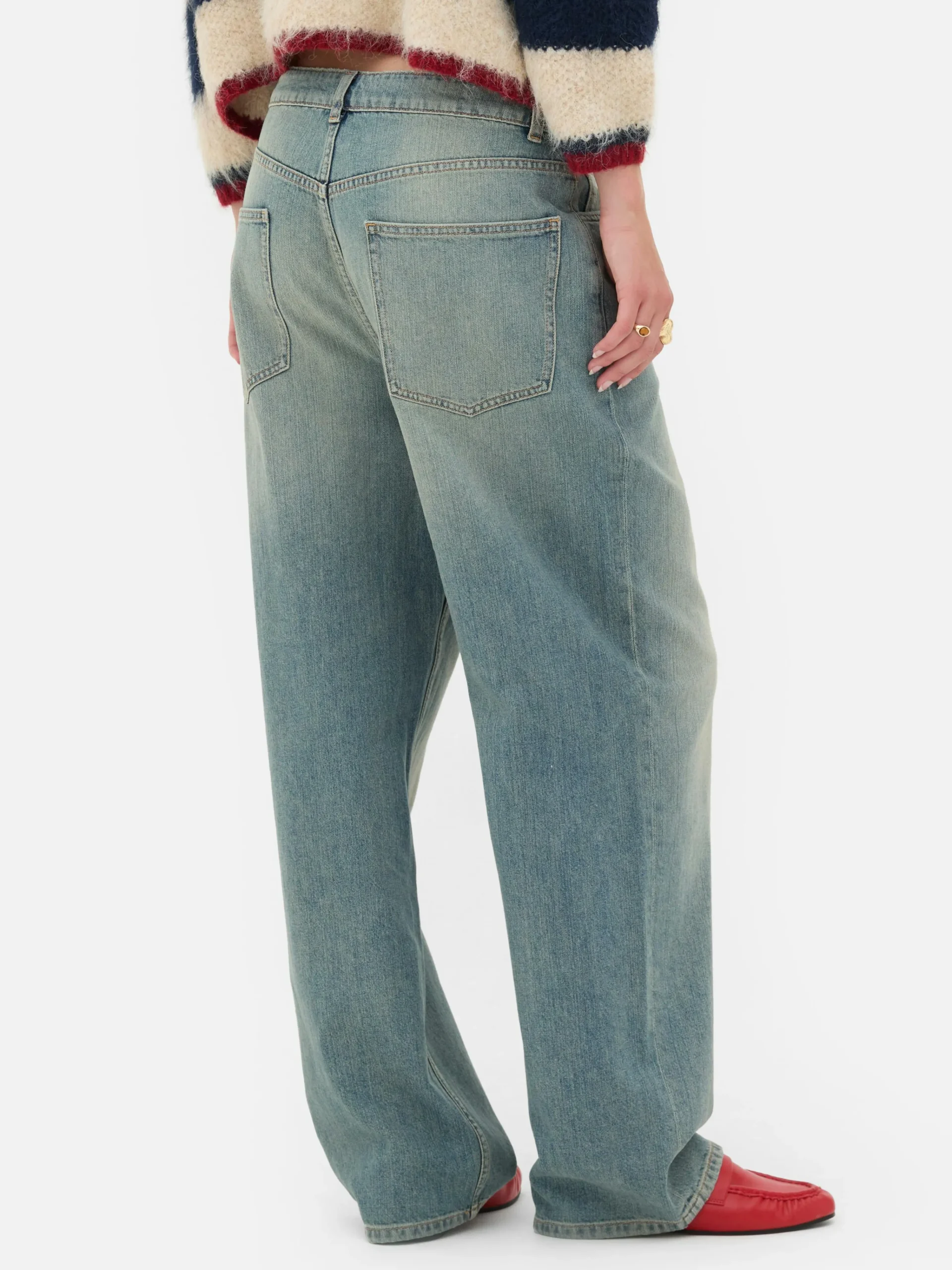 Rita Ora Ripped Dad Jeans|Primark Hot